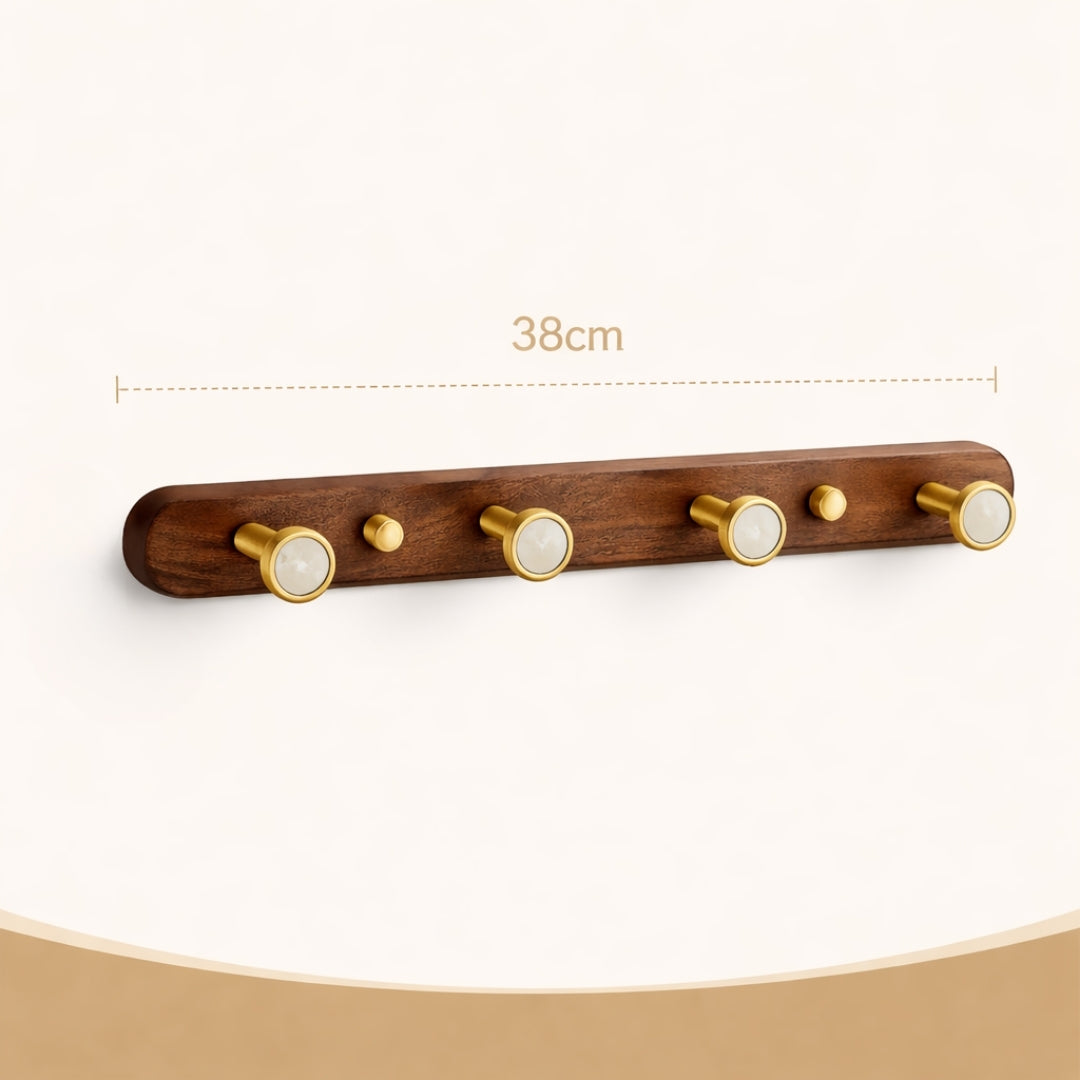 Barre porte manteau mural