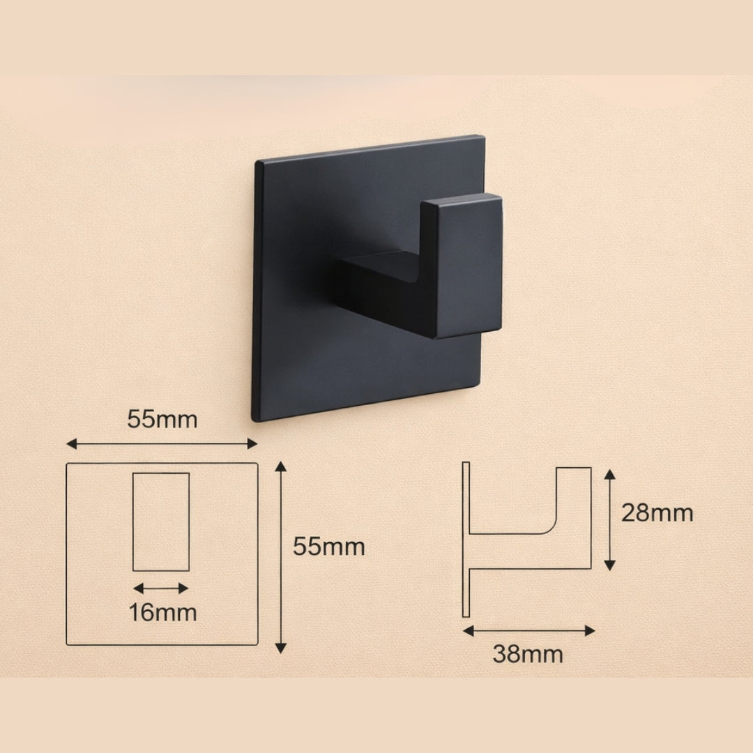 Crochet porte manteau mural