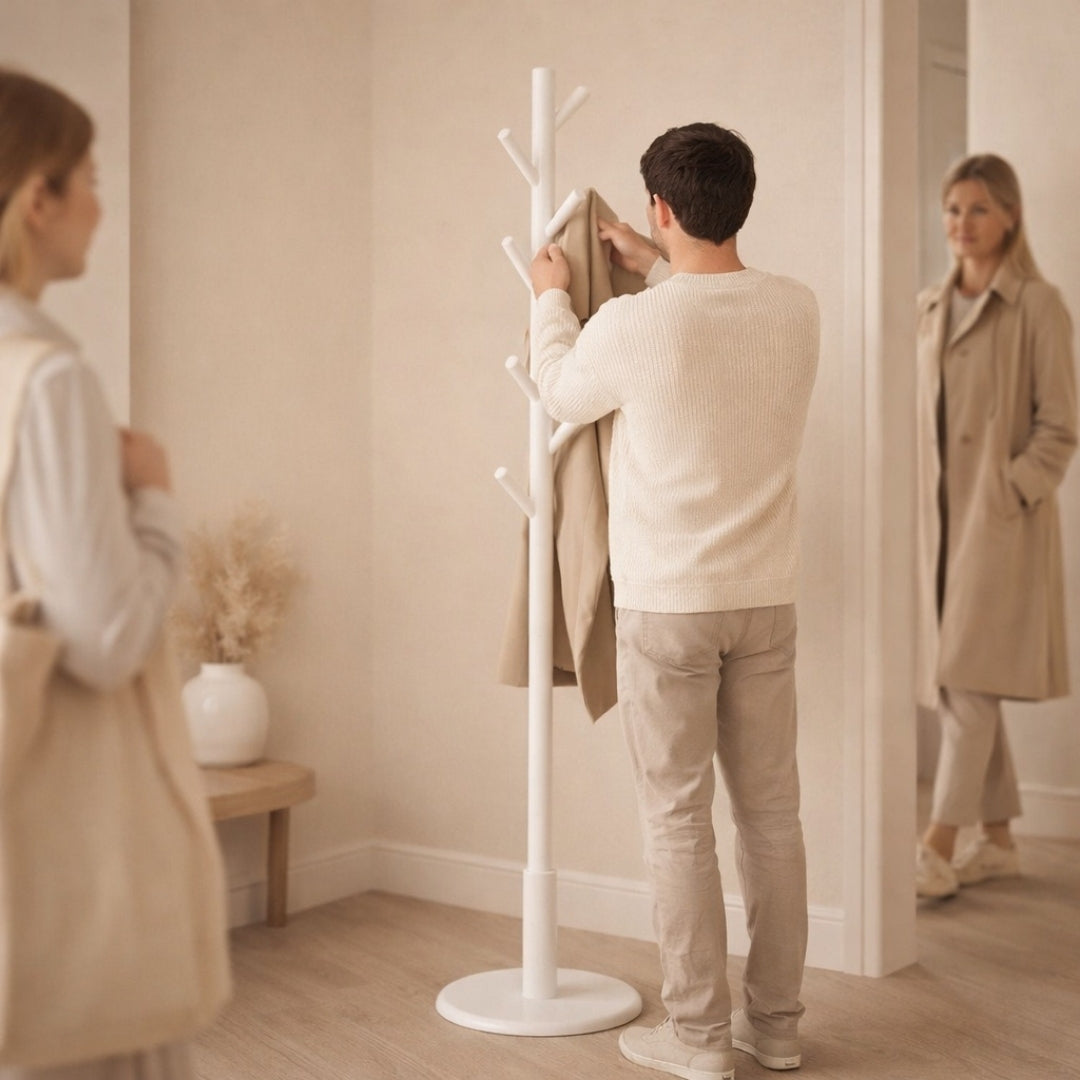 Porte manteau design bois