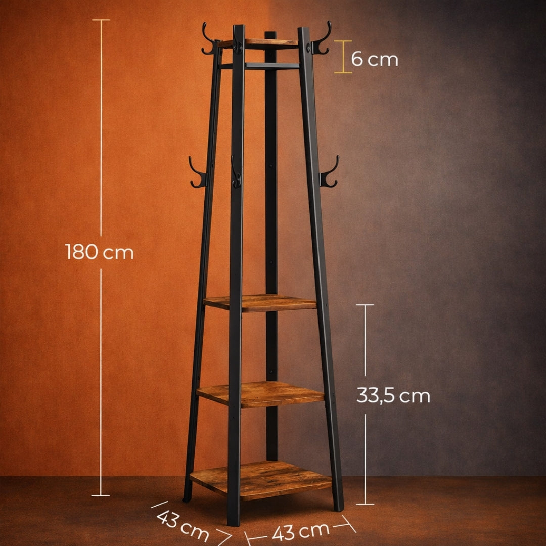 Porte manteau métal