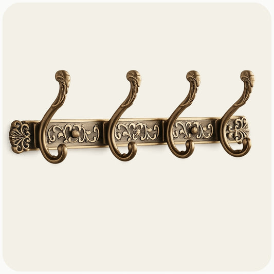 Porte manteau metal mural