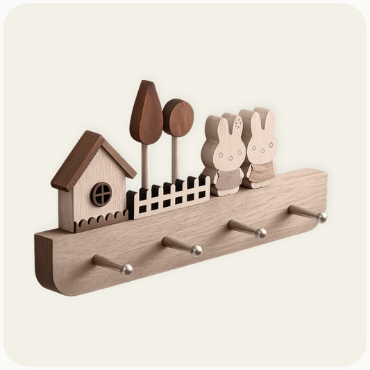 Porte manteau mural bebe