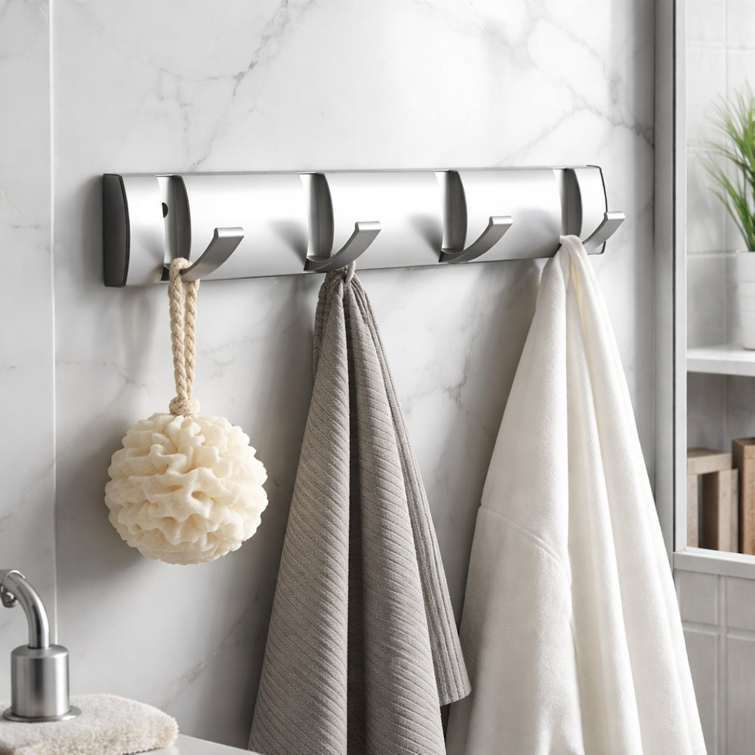 Porte manteau mural en metal