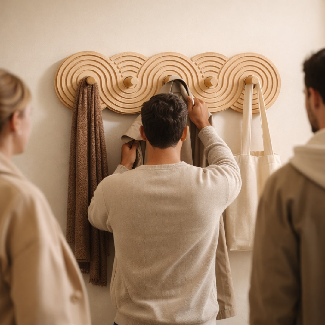 Porte manteau mural moderne