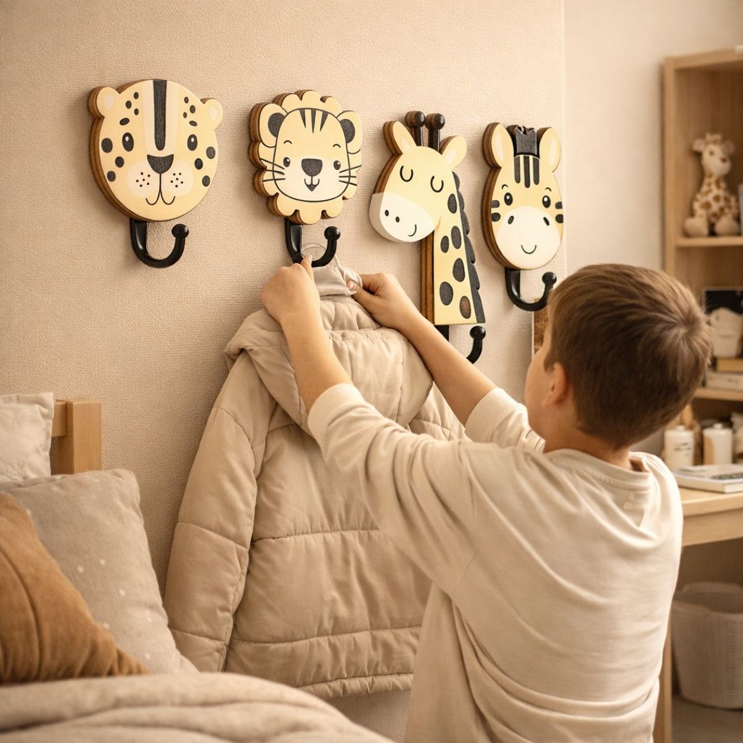 Porte manteau pour enfant